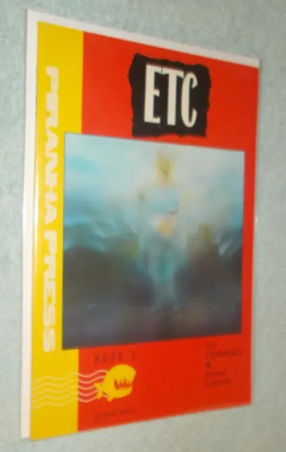 Etc # 3 Book Vg Piranha Press Comic 1989 Copper Age Tim Conrad & Michael Davis