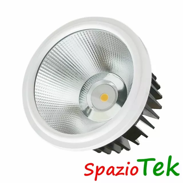 Faretto LED incasso cartongesso 20W 20Watt Ar111 Faro luce bianca 220V lampada