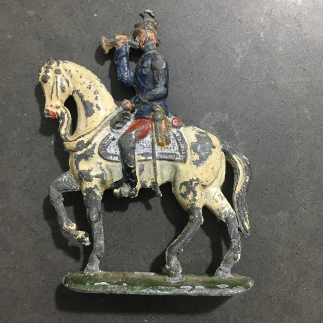 Soldat De Plomb Tradition Of London - Clairon Des Dragons, Premier Empire, 54mm