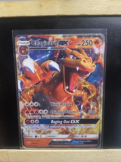 Charizard GX 20/147 - SM: Burning Shadows - Ultra Rare Holo Pokemon Card NM