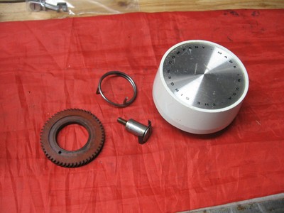 Singer 600 603 604 Auto Reel Sewing Machine Parts Hand Wheel Clutch Spring Gear