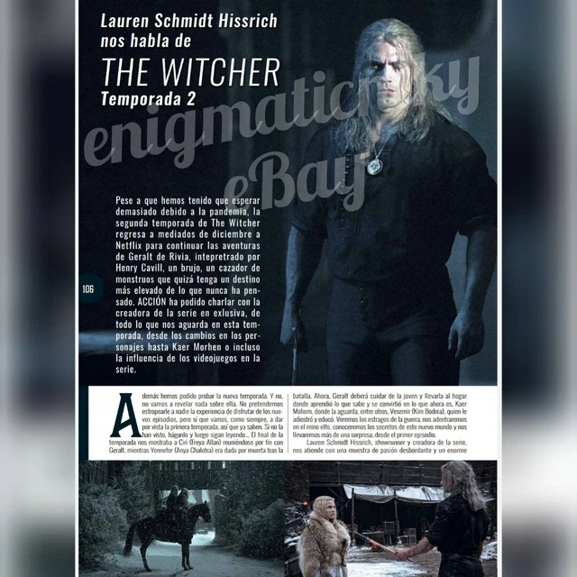 NEW! HENRY CAVILL THE WITCHER 2 ACCION CINE SPAIN MAGAZINE December
