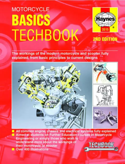 Motorcycle Basics TechBook (2nd Edition) Haynes Manual (Paperback)