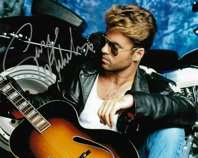 George Michael Reprint 8X10 Photo Signed Autographed Man Cave Gift Christmas