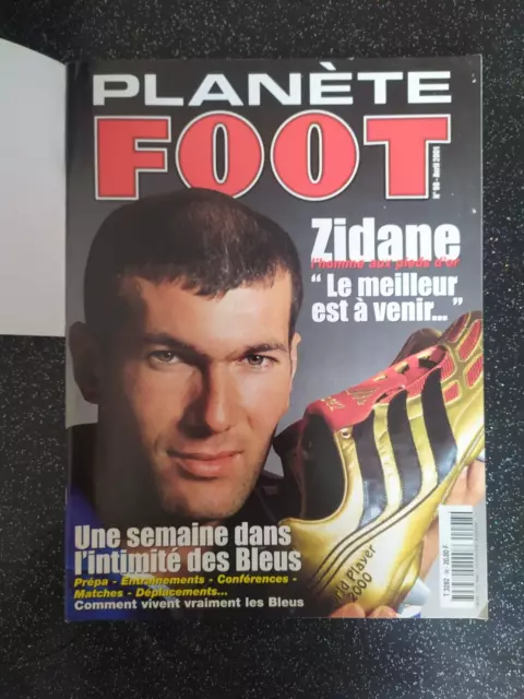 Magazine Planète Foot N°98 Zinedine Zidane - Equipe de France