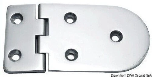 Charnière Rovesc. 95° 128x65 Marque Osculati 38.863.23