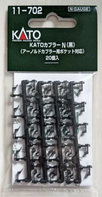 NEW KATO N Scale : 11-702 coupler N 20 pieces Model railroad supplies  / AIRMAIL