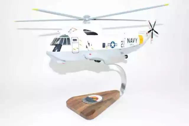 Sikorsky®SH-3 Sea King®, VX-1 (1979), 16" Mahogany Scale Model