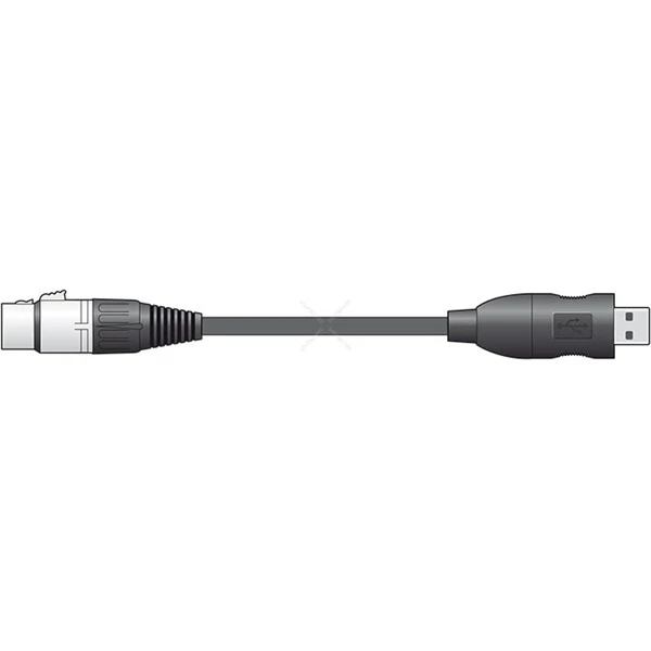 Citronic XLR to USB Converter Lead - XLRF - XLRF-USB2