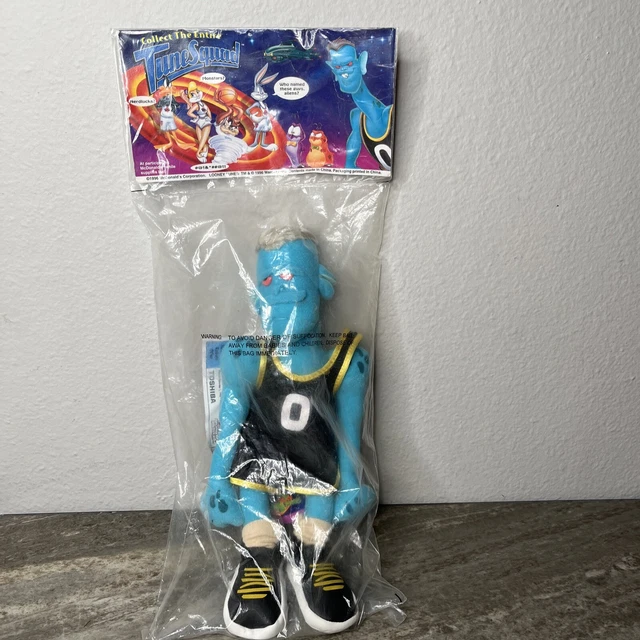 MCDONALD'S SPACE JAM Monsters BLANKO Plush Doll 1996 *New & Sealed