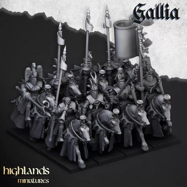 Ecosistemas Miniaturas Gallia - Caballeros Del Holy Grail