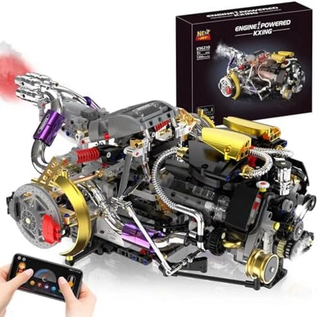 Maquette Revell 1/72 - Moteur De Camion CEJI Visible V8 - Allemagne - Occasion
