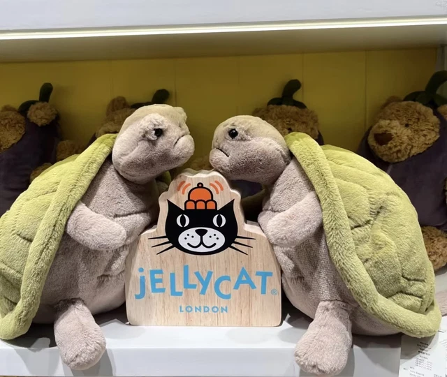 JELLYCAT TIMMY TURTLE Stuffed Animal 11 inches Reptile Plush ToyClassic ...