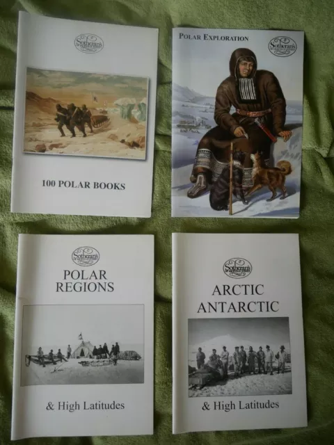 Polar interest - set of catalogues from Sotheran's of Sackville St