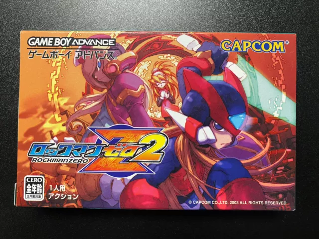 Rockman Zero 2 Megaman Gameboy Advance GBA Japan Japanese Version