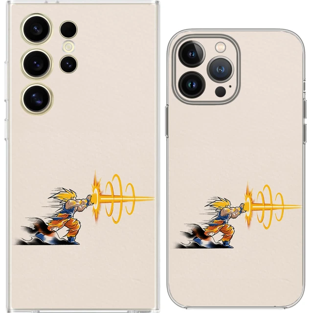 Coque IPhone Samsung Dragon Ball Z - Goku Ultra Instinct - Silicone Antichoc MagSafe