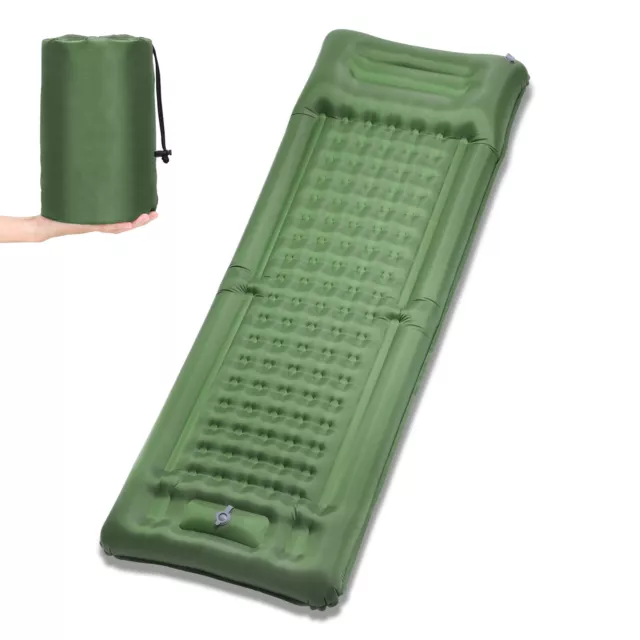 Isomatte Selbstaufblasende Schlafmatte Aufblasbare Luftmatratze Outdoor Camping