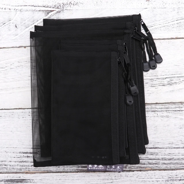 6 Pcs Small Makeup Bag Document Pouch Travel Toiletries Korean Version
