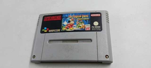 JEU SUPER NINTENDO SNES The Magical Quest Starring Mickey Mouse Loose