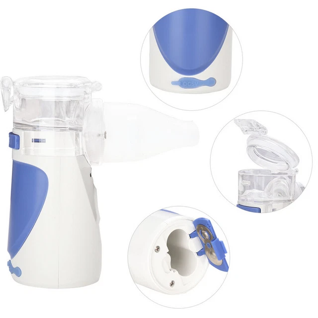 Inhalador bronquitis inhalador nebulizador atomizador para adultos niños