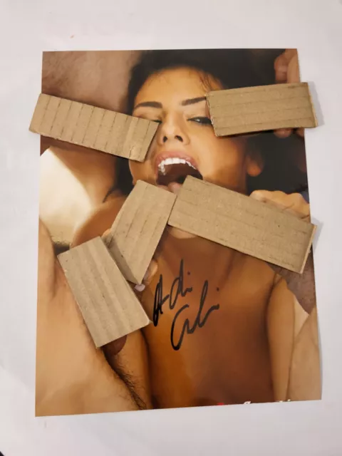 signed autographed adriana chechik