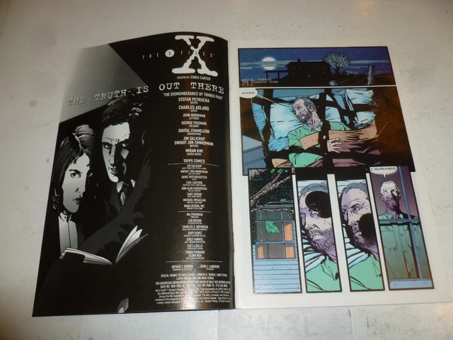THE X-FILES Comic - Vol 1 -  No 2 - Date 02/1995 - Topps Numbered Edition 64176 2