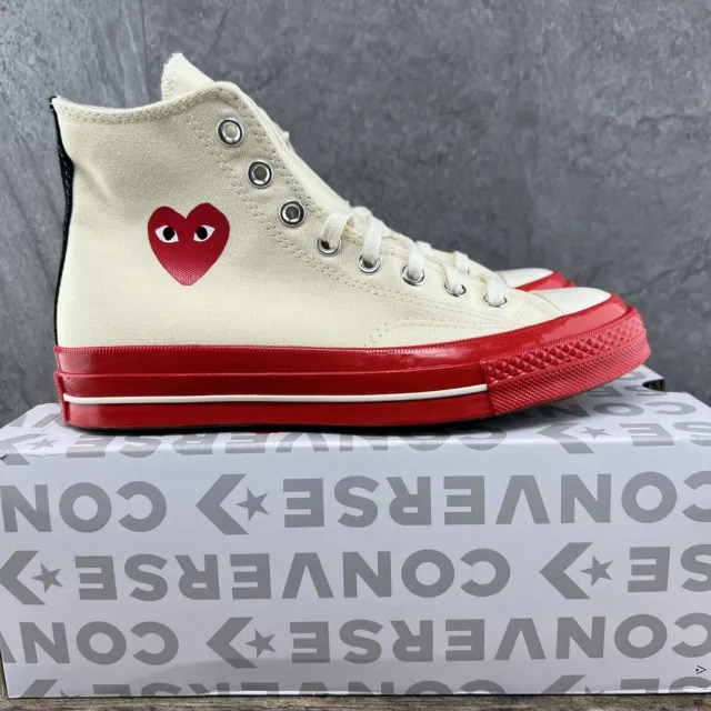 Converse Chuck Taylor All Star 70 High Comme Des Garcons Sz 9 Womens Red