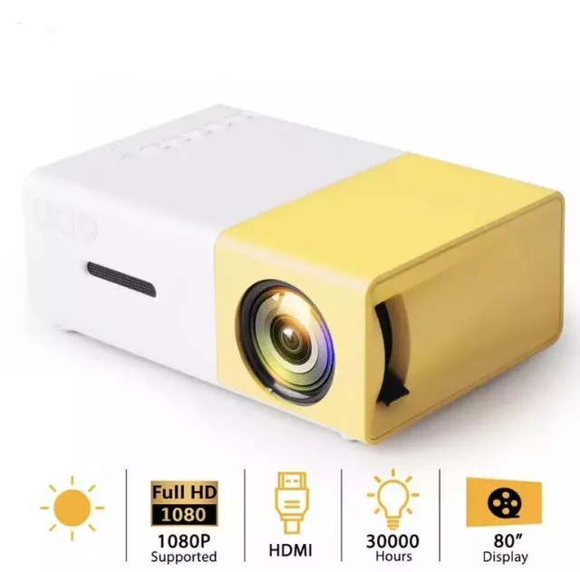 OPTEX  Vidéoprojecteur full hd 1080p 4k wifi mini led portable