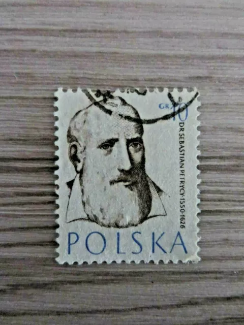 Briefmarken Polen, gestempelt 1957, Berühmte polnische Ärzte,1 Wert
