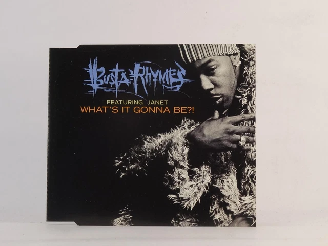 BUSTA RHYMES FT JANET WHAT'S IT GONNA BE?! (F74) 3 Track CD Single