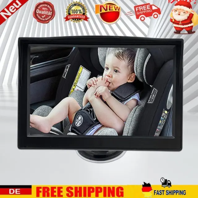 Baby monitor auto 5 pollici fotocamera di backup HD display LCD 8 LED 150 gradi angolo di visione
