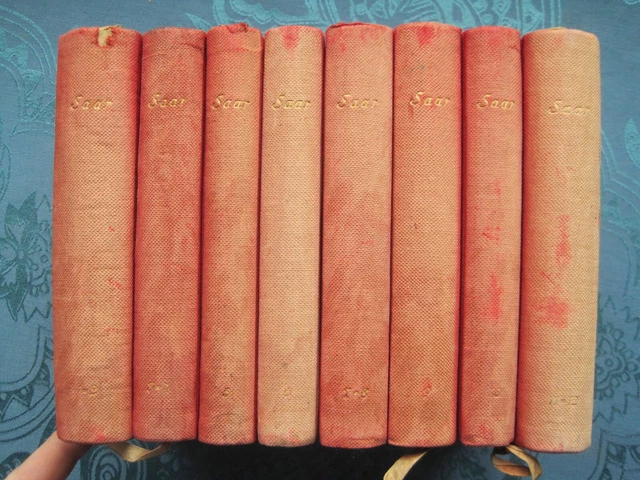 Ferdinand von Saar Sämtl. Werke 12in8 NOVELLEN GEDICHTE LYRIK ÖSTERREICH 1890