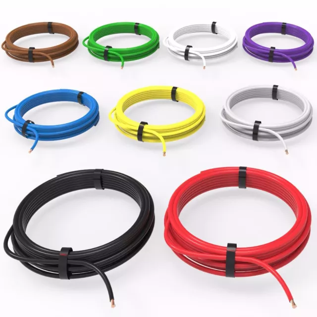 AUPROTEC automotive 1.50 mm² thinwall electrical auto cable wire set 9 colours