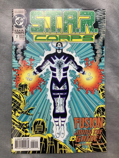 Star CORPS #2 - 1993 DC Comics - Superman - Fusion