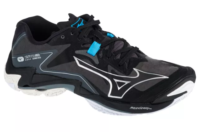 scarpe da pallavolo Uomo, Mizuno Wave Lightning Z8, nero