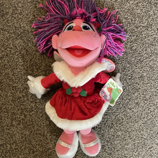 SESAME STREET ABBY Cadabby Christmas plush fairy wings Toy Gund 14