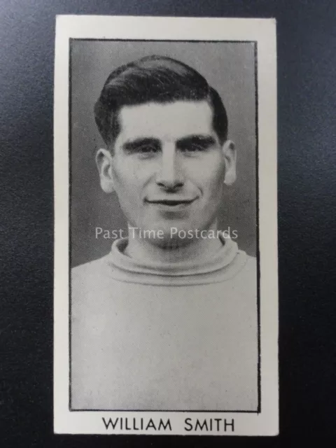 No.1 WILLIAM SMITH - Football Stars by D.C. Thomson & Co 1957