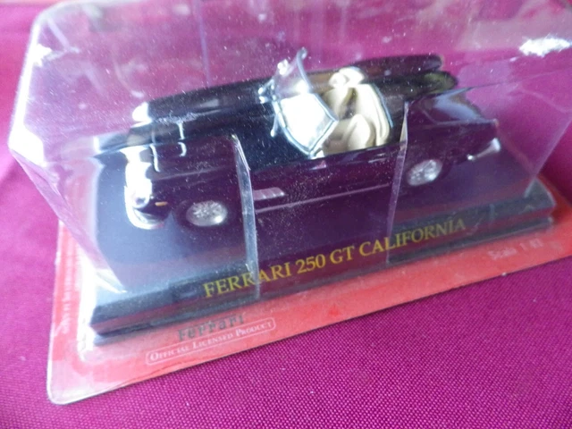 promo  FERRARI  250 GT CALIFORNIA  1/43   NEUF DANS SON EMBALLAGE D ORIGINE