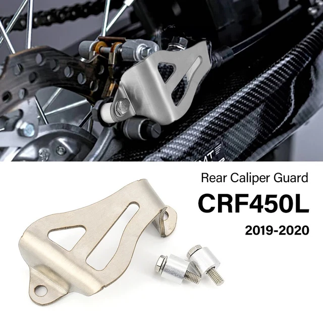 For HONDA CRF450L CRF 450 L 2019 2020 Rear Brake Caliper Guard Protector Cover