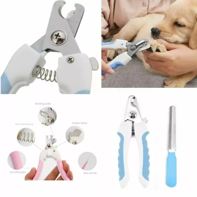 Dog Cat Pet Nail Claw Trimmer Scissors Cutter Clippers Groom Animal Rabbit Bird