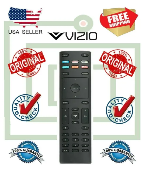 VIZIO SMART Remote Control  XRT136 ""genuine Vizio Remote""  With "CC" Button