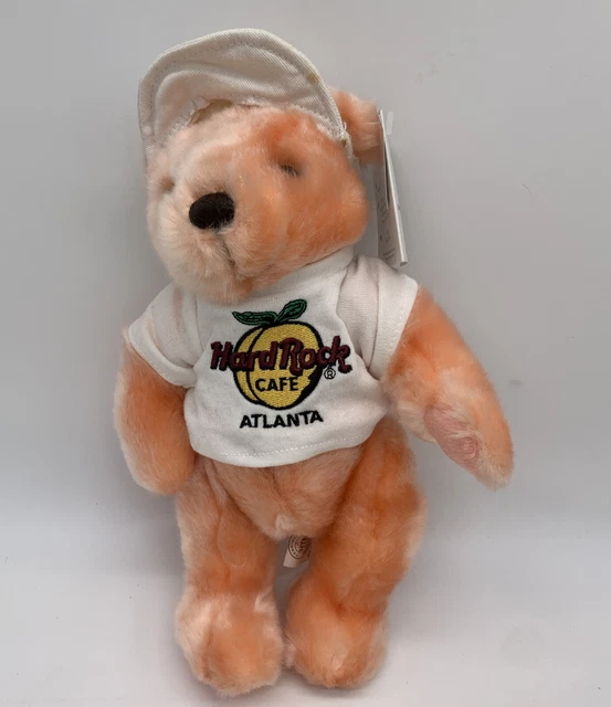 HARD ROCK CAFE ATLANTA PEACH CITY  Numbered Herrington Teddy Bear W/Tag