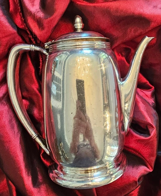 Bethlehem Steel Corporate Cafeteria Silver 54oz Coffee Pot By Intl Silver Co