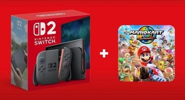 NINTENDO SWITCH 2 + Mario Kart World Bundle Pre-Order CONFIRMED $1,097. ...