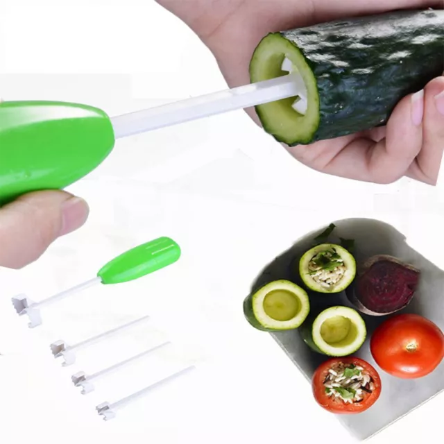 Fruit Shred Tool Vegetable Spiral Cutter Spiral Cutter Core Digger Manual Drill