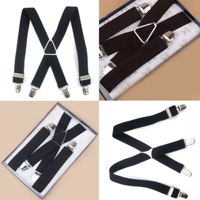 Accessories New Straps Comfy Stylish Clips Unisex Suspender Brace Pants