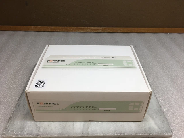 FORTINET FORTIGATE 60C Router Firewall Security Appliance in Open Box ...