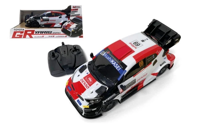Voiture RC YH 1/14 Peugeot 308 WRC – Rouge – 34cm – Occasion Comme Neuve