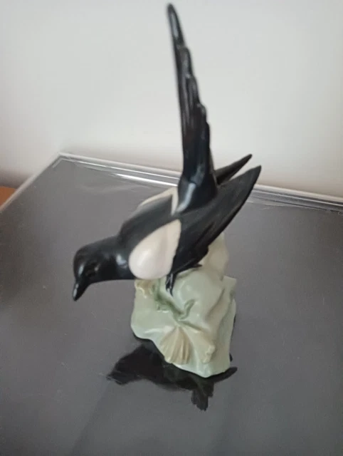 oiseau en porcelaine de saxe