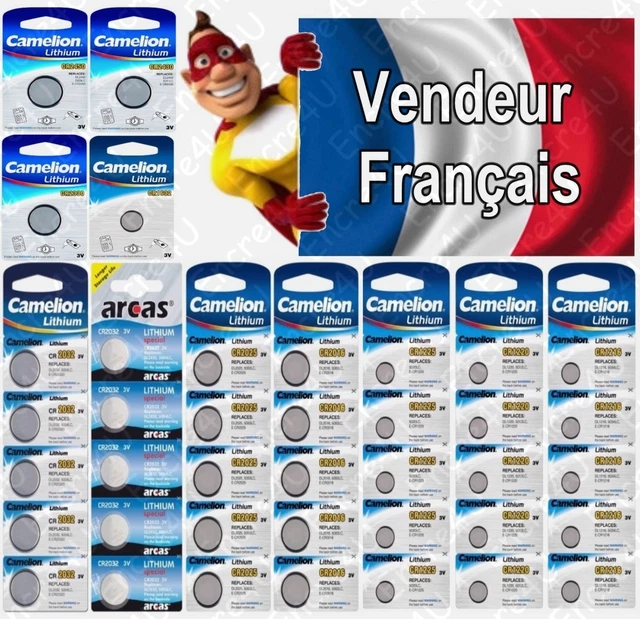 PILES BOUTONS CR1220 DL1220 CR2032 3V Lithium Exp. Rapide / Livraison — free download